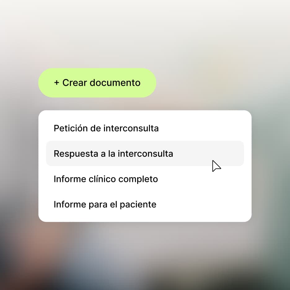 DeepClinic Cura — nota SOAP generada en vivo
